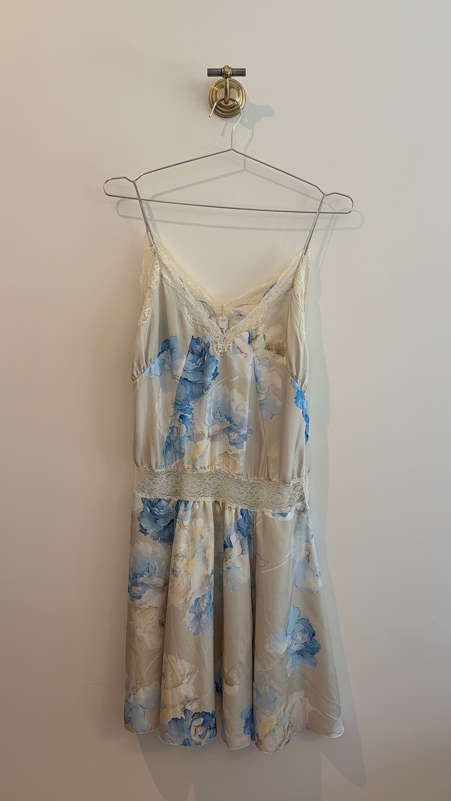 Blumarine Floral Silk Dress