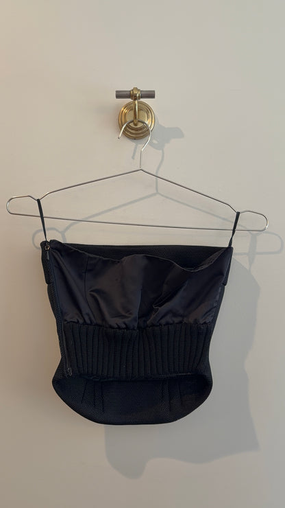 Miu Miu Mesh Strapless Top
