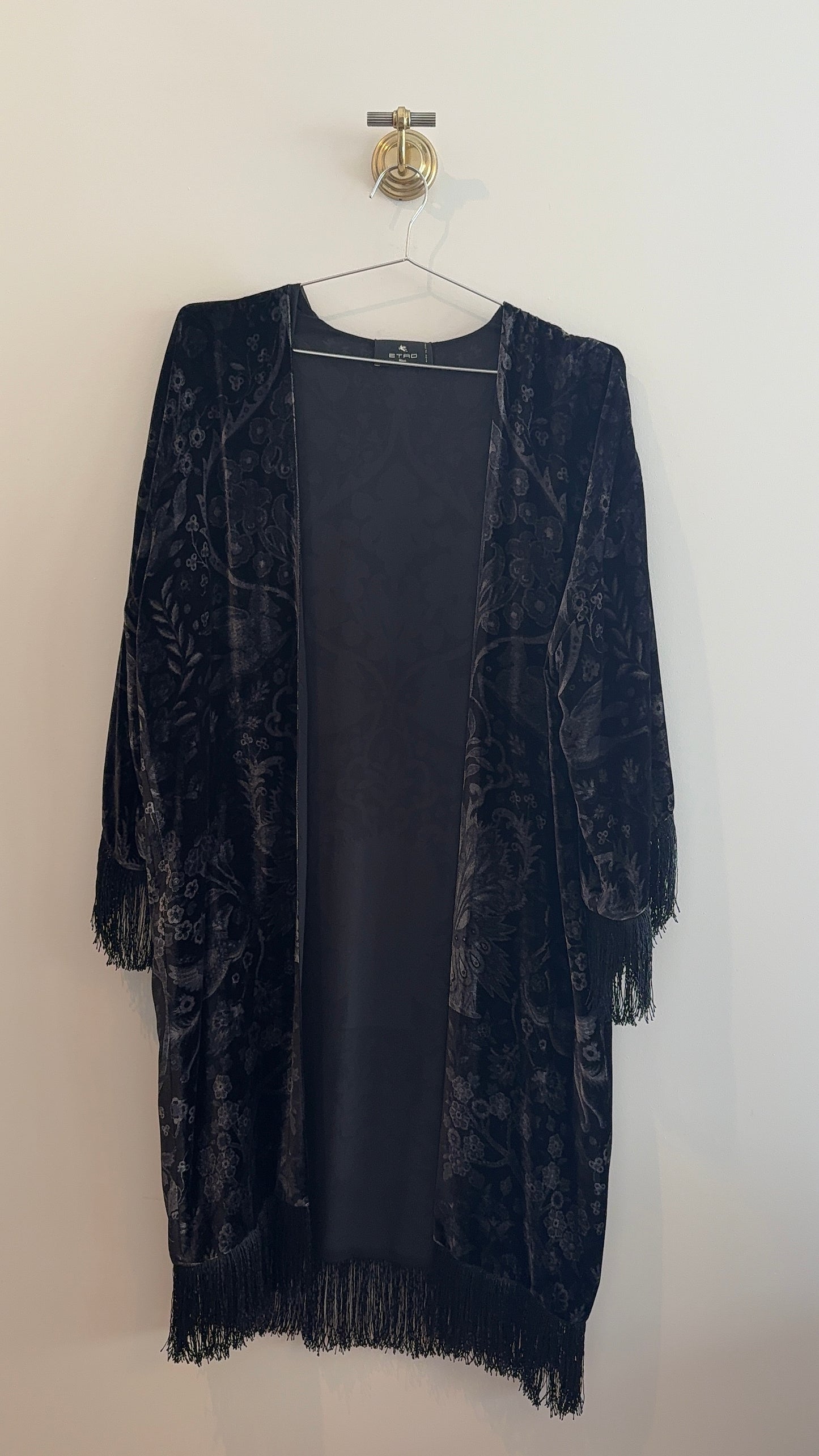 Etro Velvet Floral Jacket