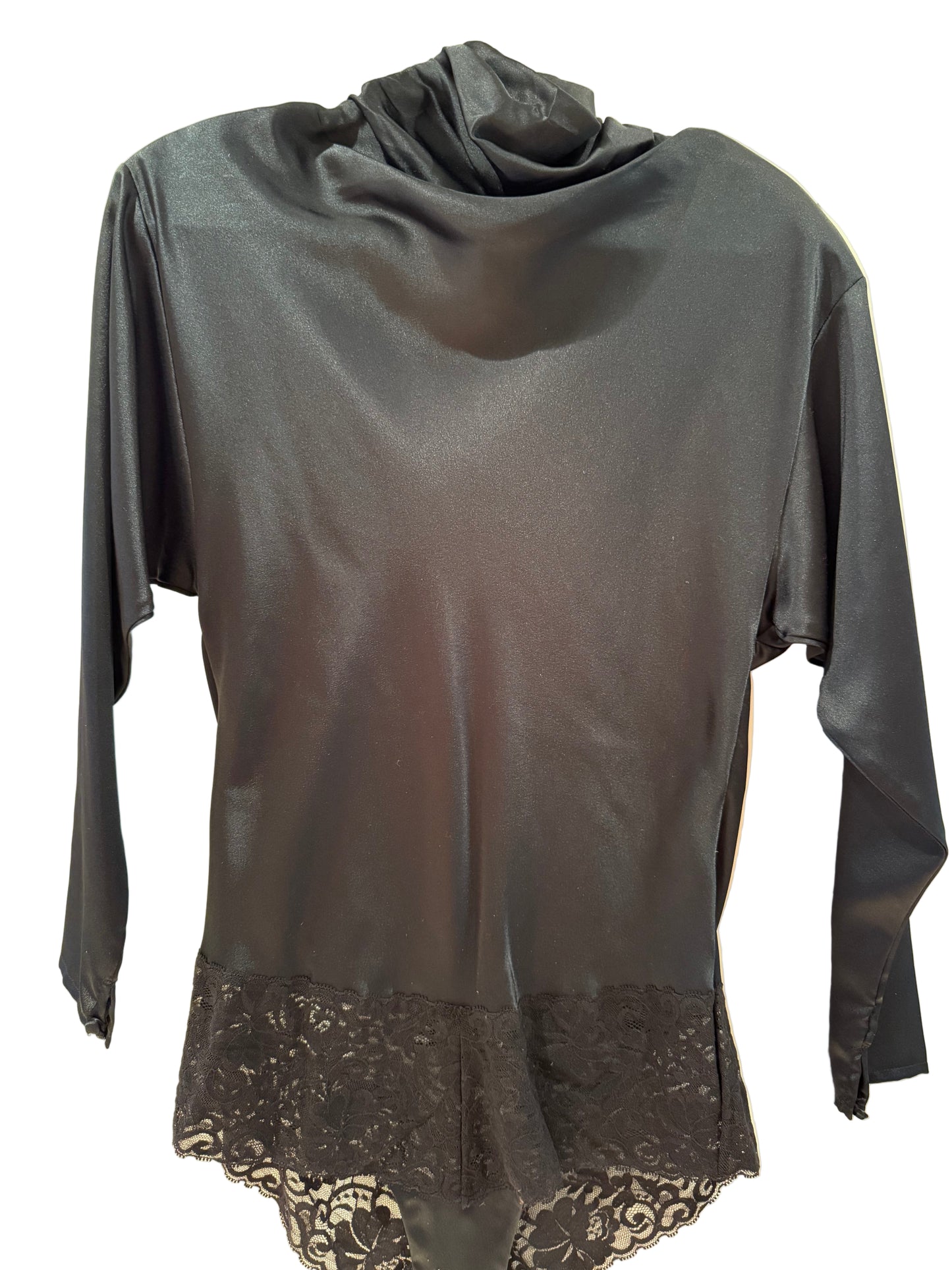 Dior Long Sleeve Silk Bodysuit