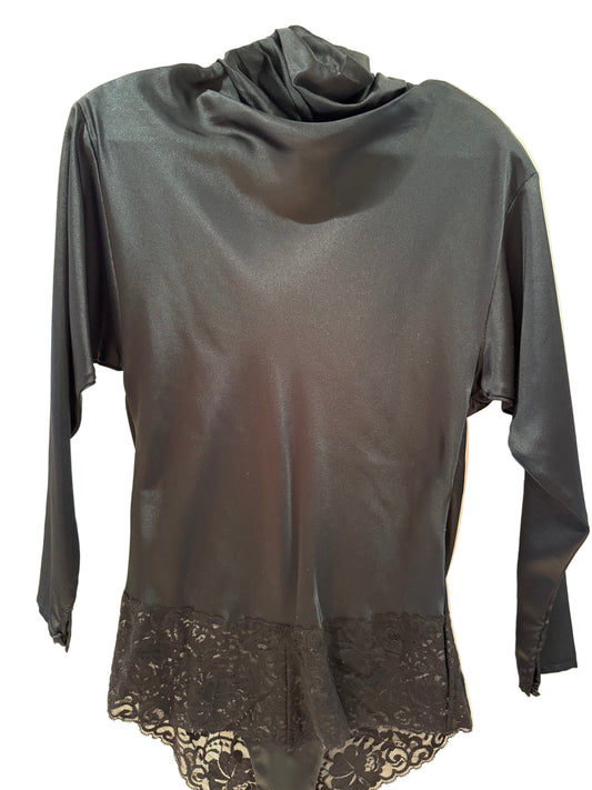 Dior Long Sleeve Silk Bodysuit