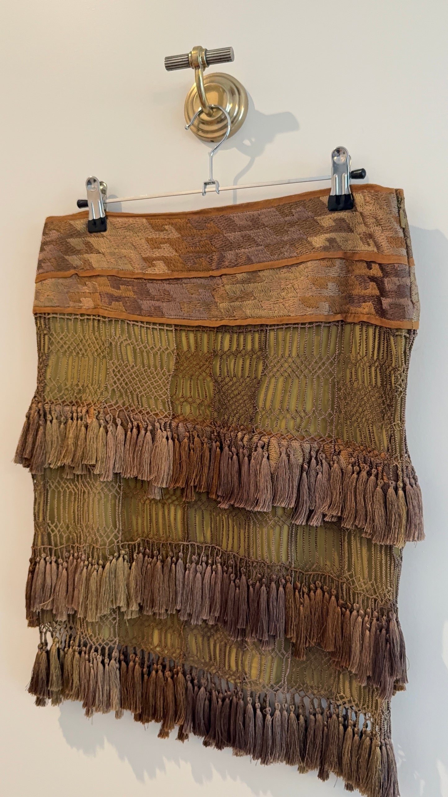 Gucci Tassel Mini Skirt