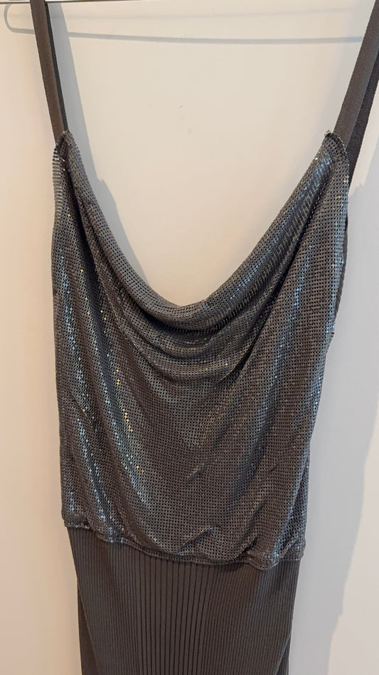 Jean Paul Gaultier Chain Link Ribbed Dress
