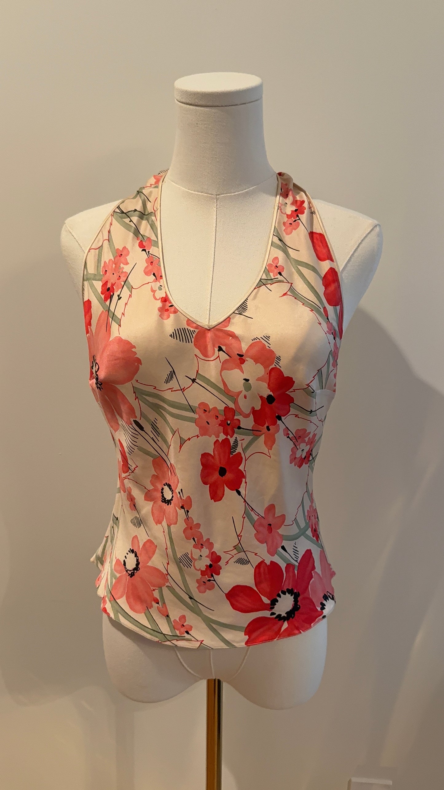 Galliano Halter Top