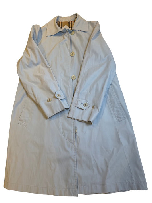 Burberry Baby Blue Trench Coat