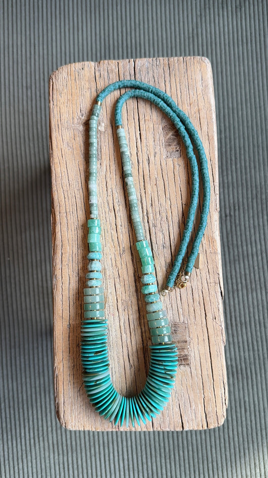 Turquoise Long Necklace