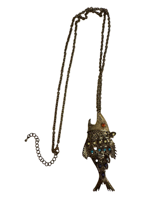 Fish Pendant Necklace