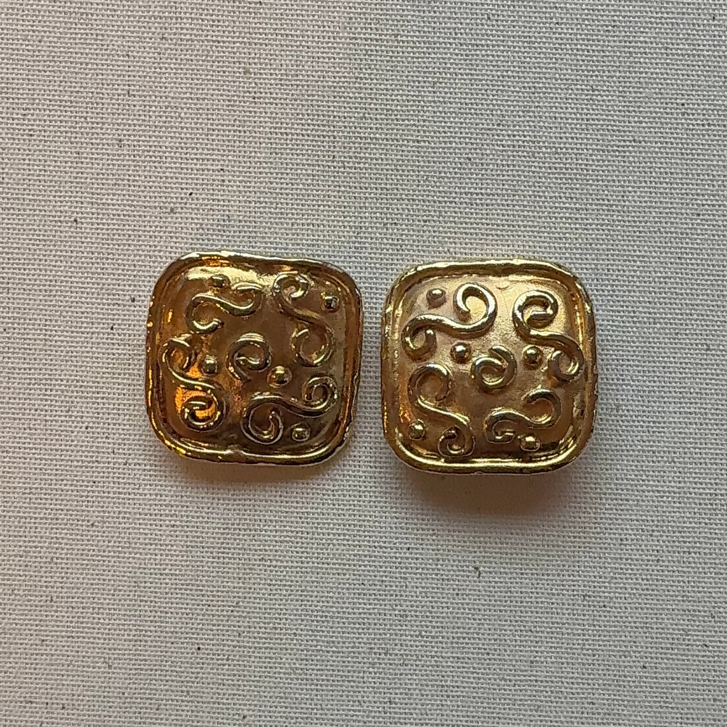 Edouard Rambaud Gold Brushed Earrings