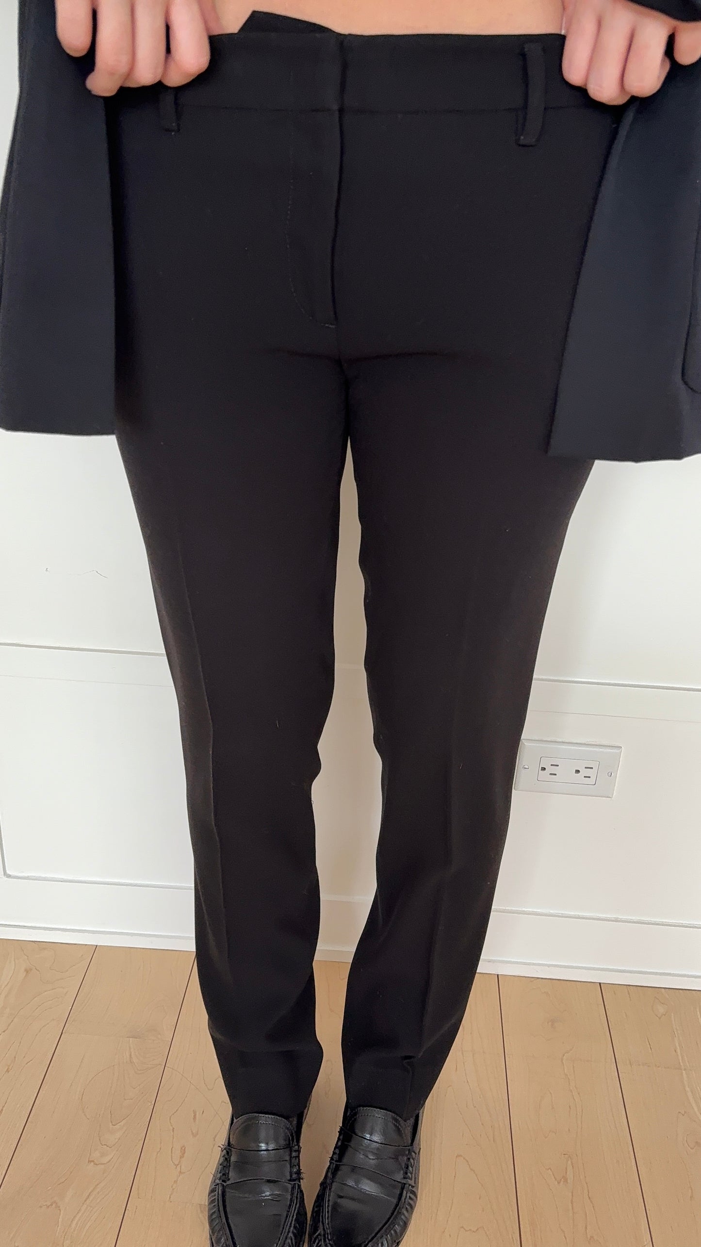 Prada Black Trousers