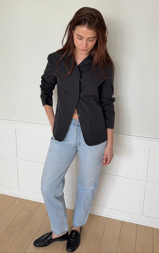 Jil Sander Black Lightweight Blazer
