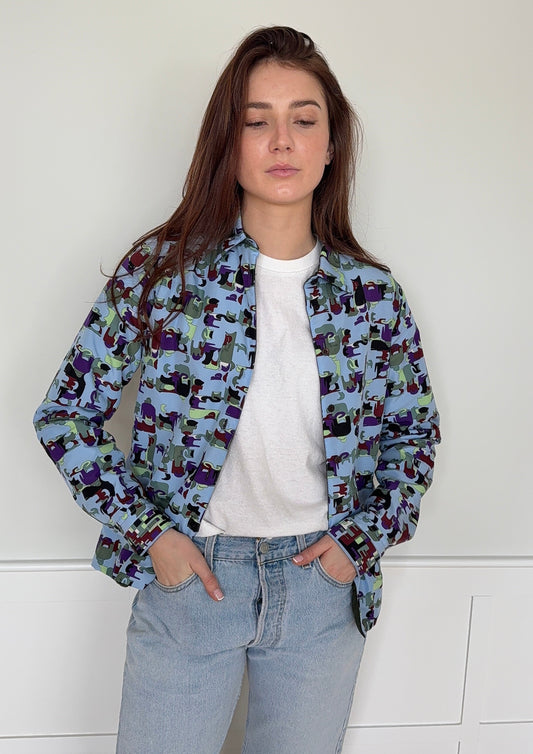 Emilio Pucci Printed Windbreaker