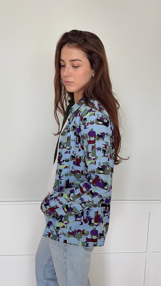 Emilio Pucci Printed Windbreaker