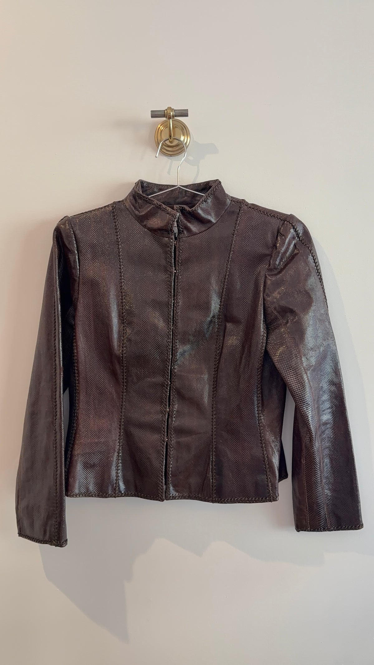 Oscar de la Renta Lizard Jacket