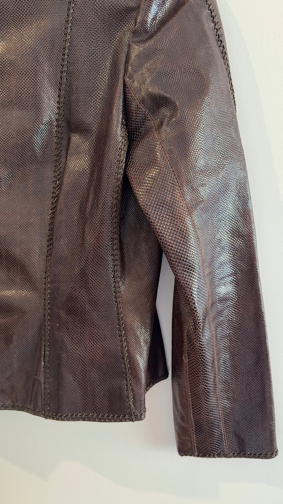 Oscar de la Renta Lizard Jacket