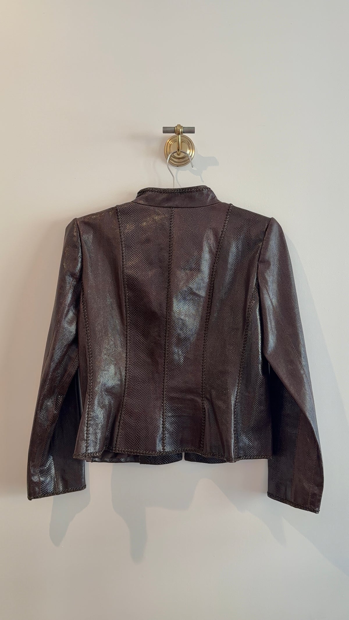 Oscar de la Renta Lizard Jacket