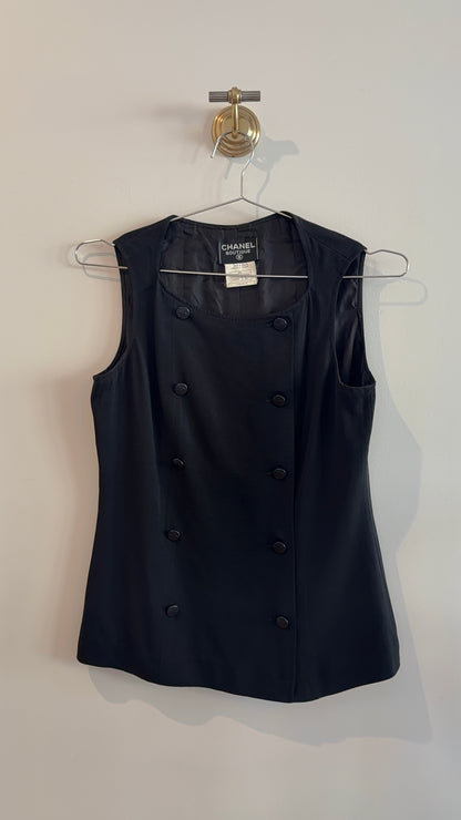 Chanel Button Top