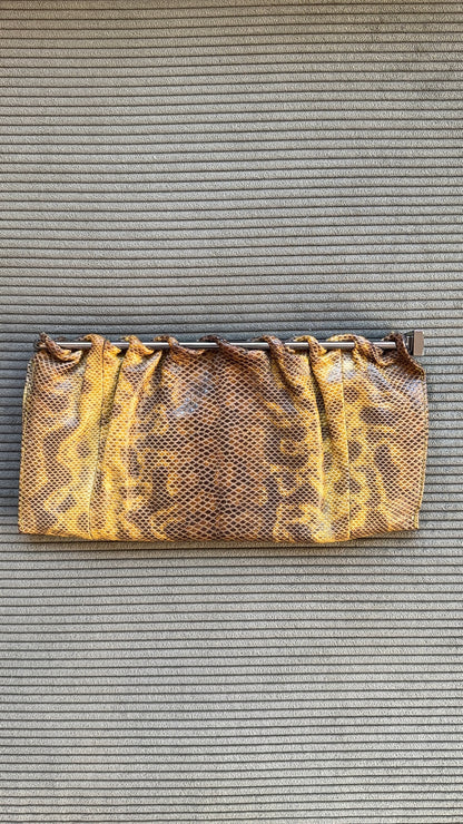 Gucci Snakeskin Clutch