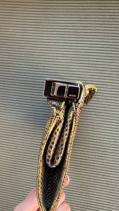 Gucci Snakeskin Clutch