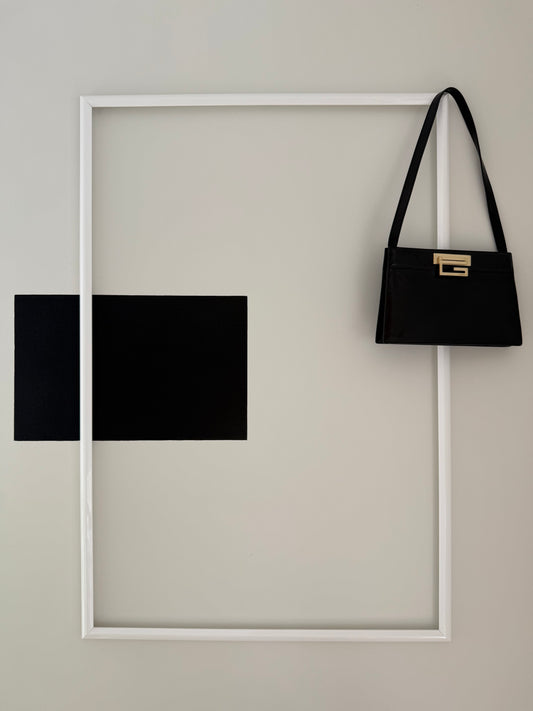 Gucci Black Leather Bag