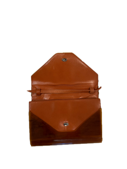 Fendi Brown Lucite Bag