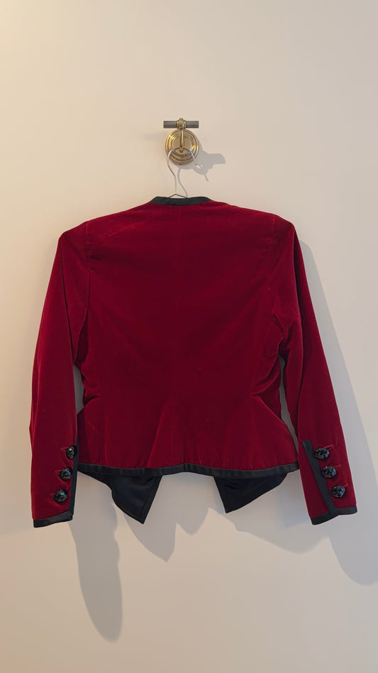 Yves Saint Laurent Velvet Blazer