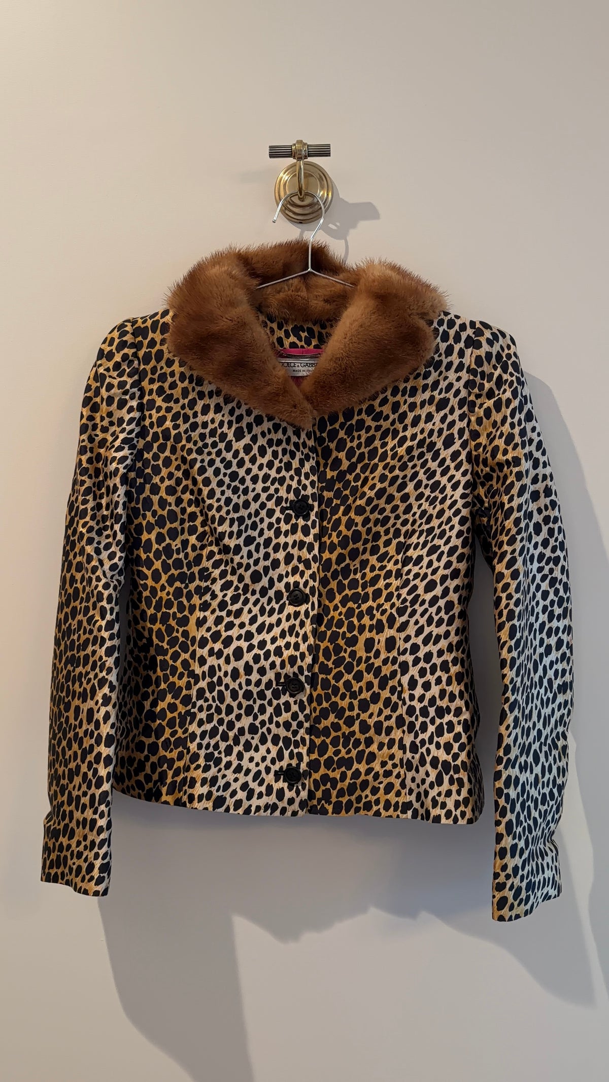 Dolce & Gabbana Leopard Jacket
