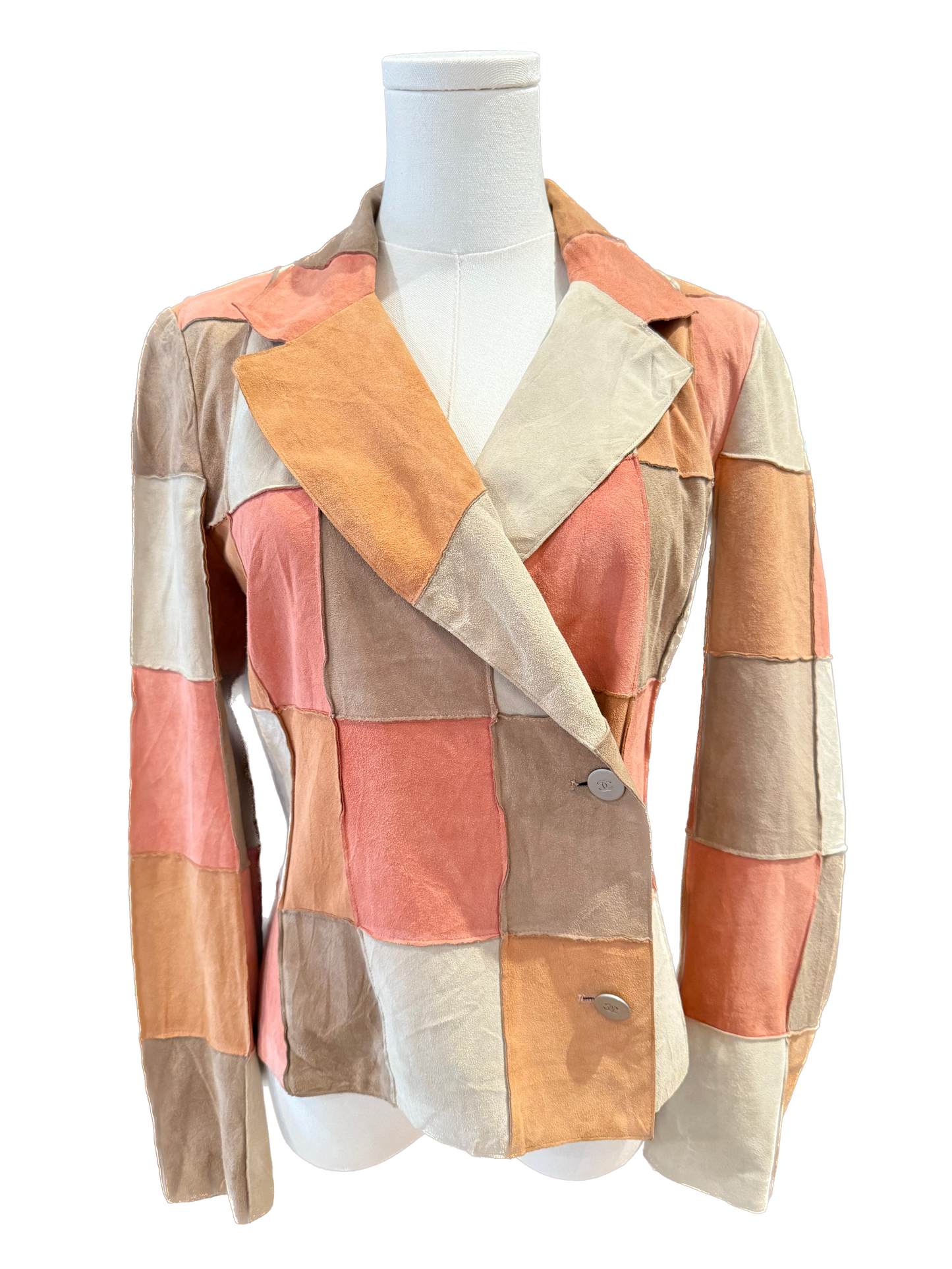 Chanel Suede Patchwork Jacket