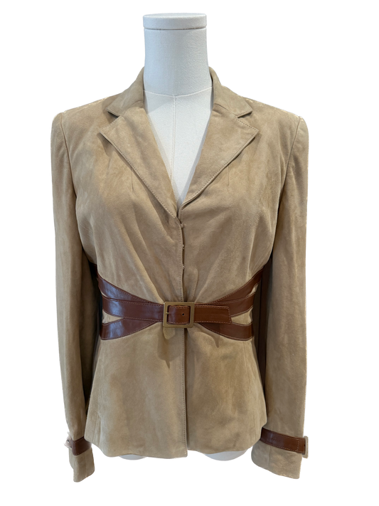 Valentino Suede Blazer