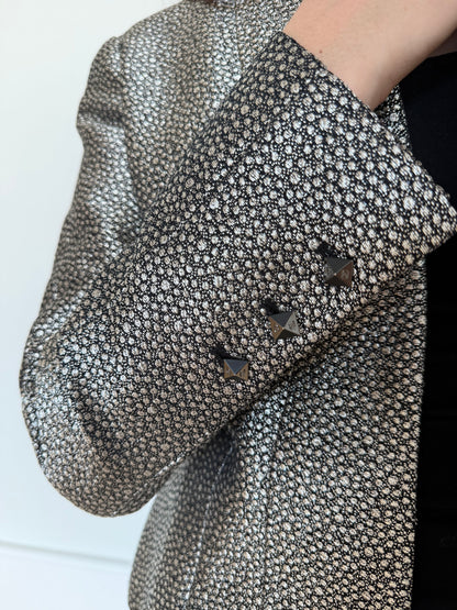 Vintage Chanel Metallic Evening Jacket