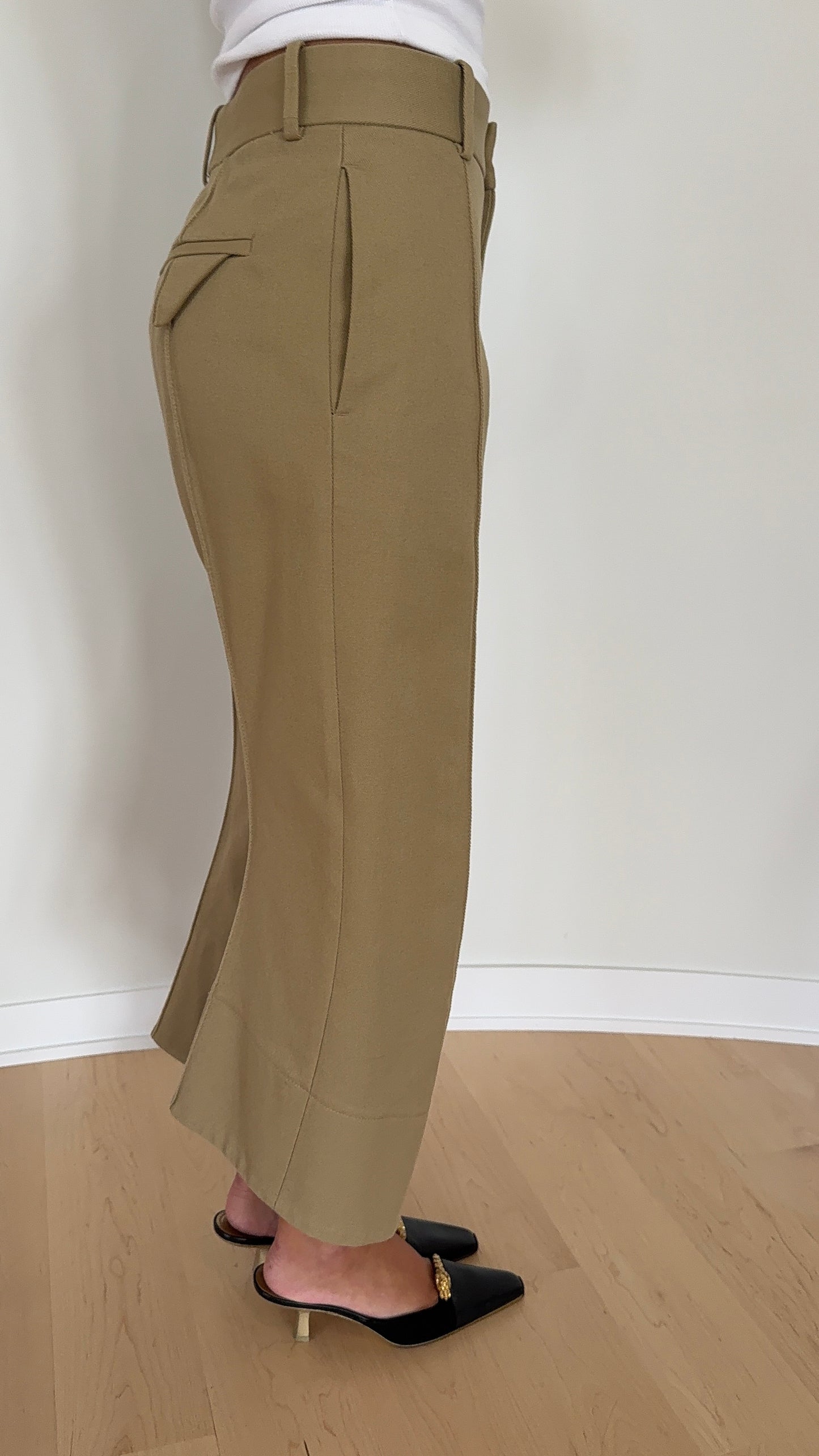 Bottega Veneta Curved Trousers