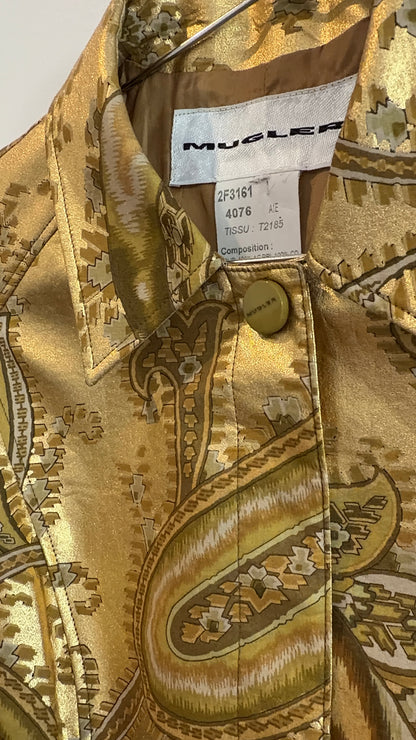 Mugler Paisley Print Jacket