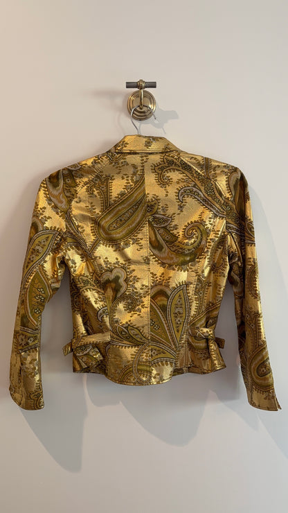 Mugler Paisley Print Jacket