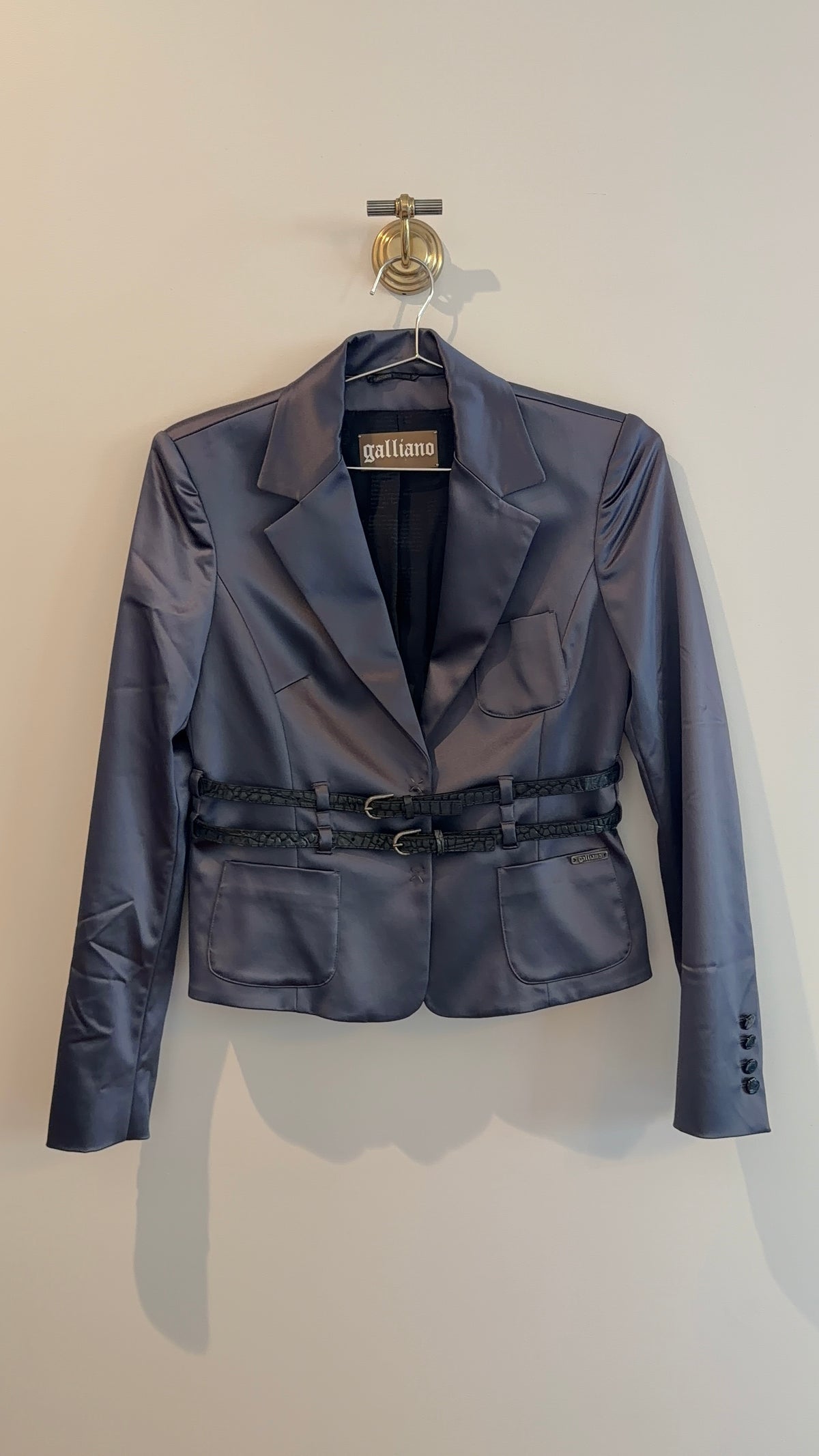 Galliano Belted Blazer
