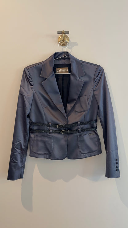 Galliano Belted Blazer