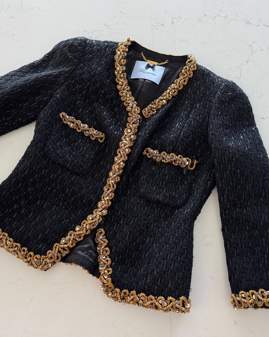 Blumarine Jacket with Beaded Trim