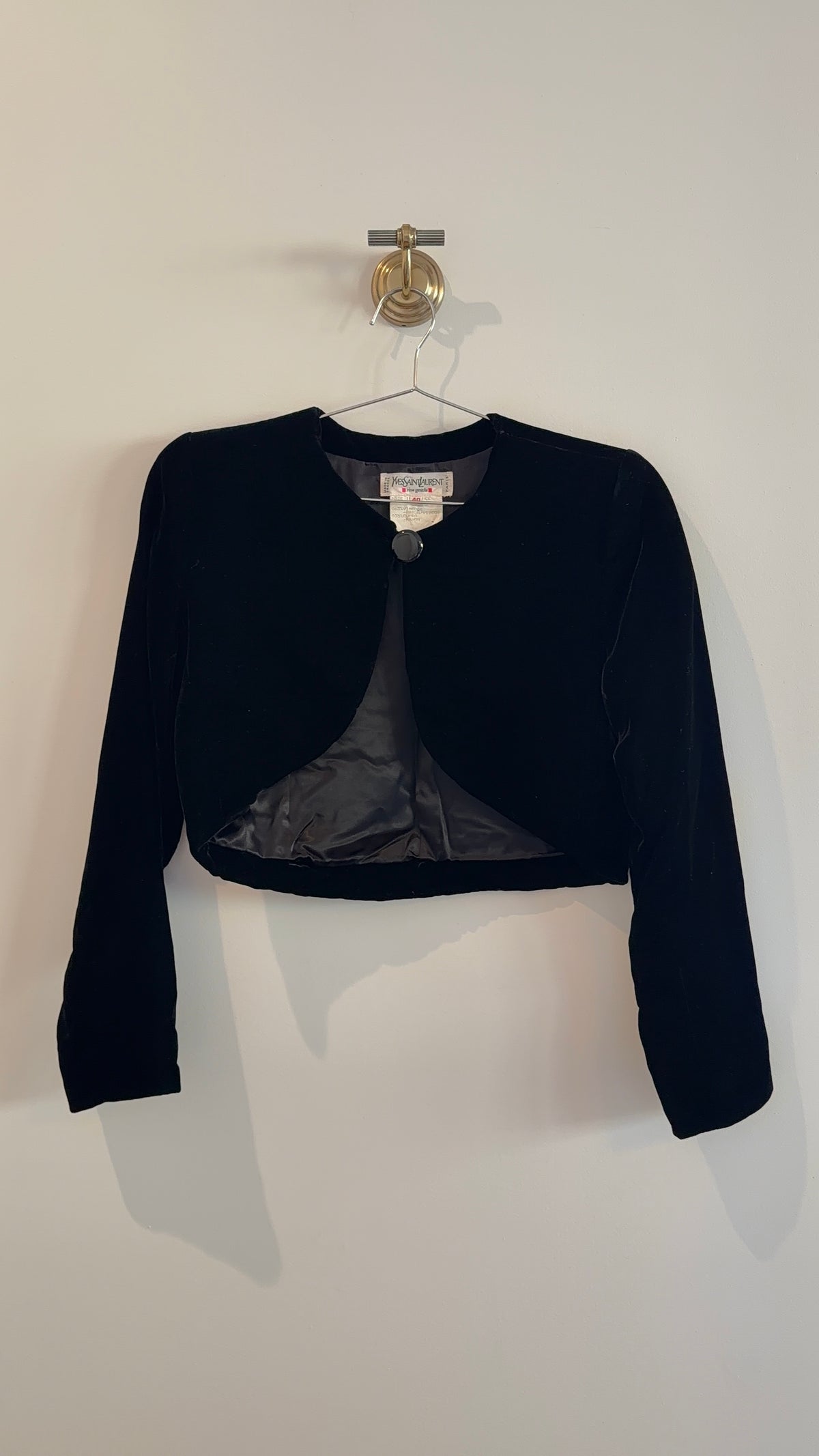 Yves Saint Laurent Velvet Bolero