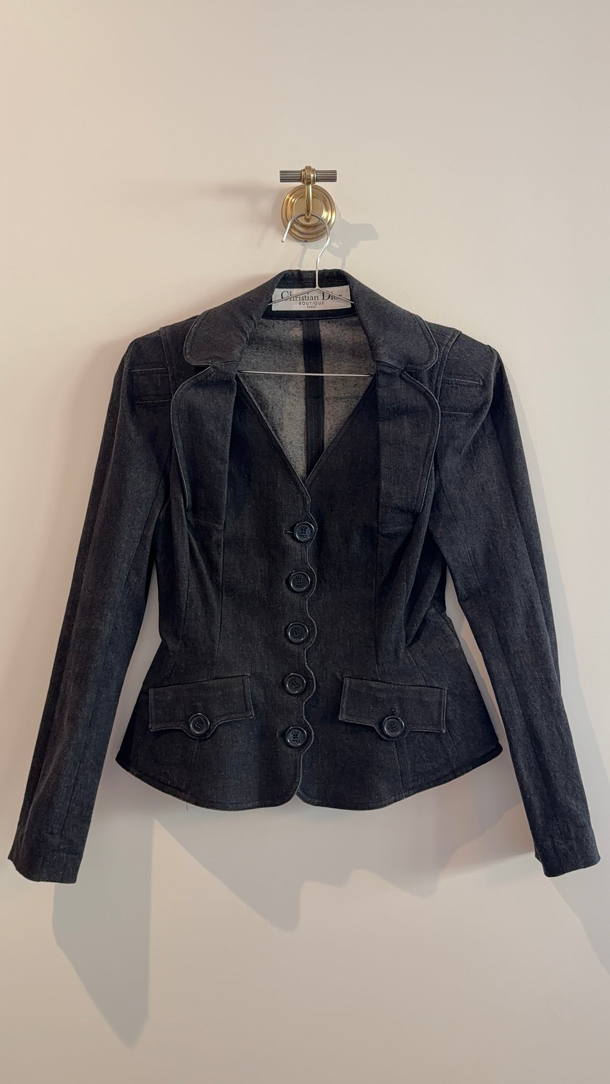 Christian Dior Denim Blazer
