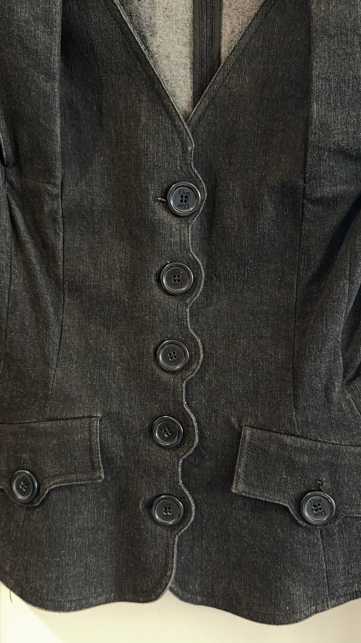 Christian Dior Denim Blazer