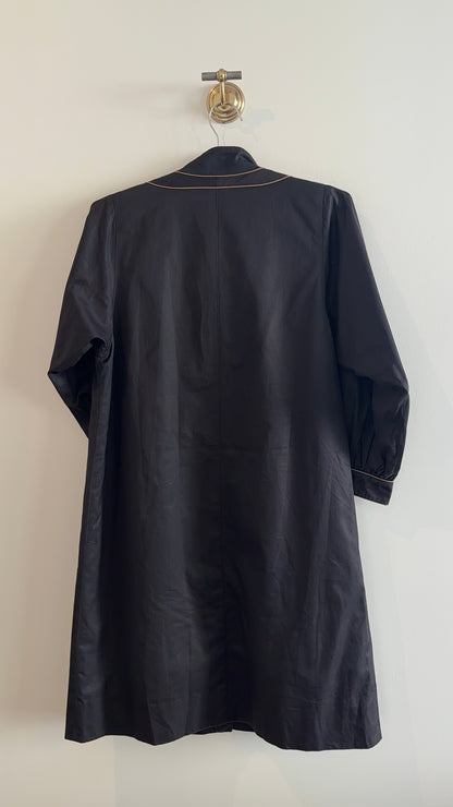 Yves Saint Laurent Mandarin Collar Coat