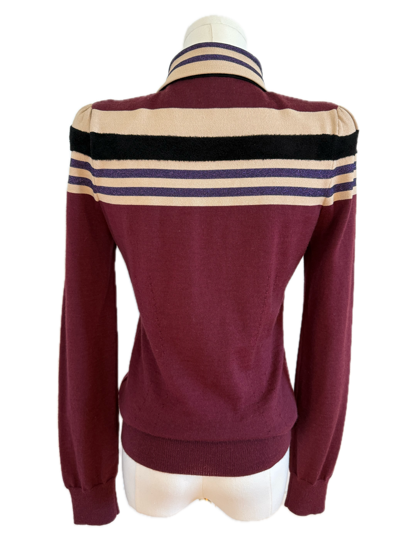 Bottega Veneta Striped Knit Cardigan