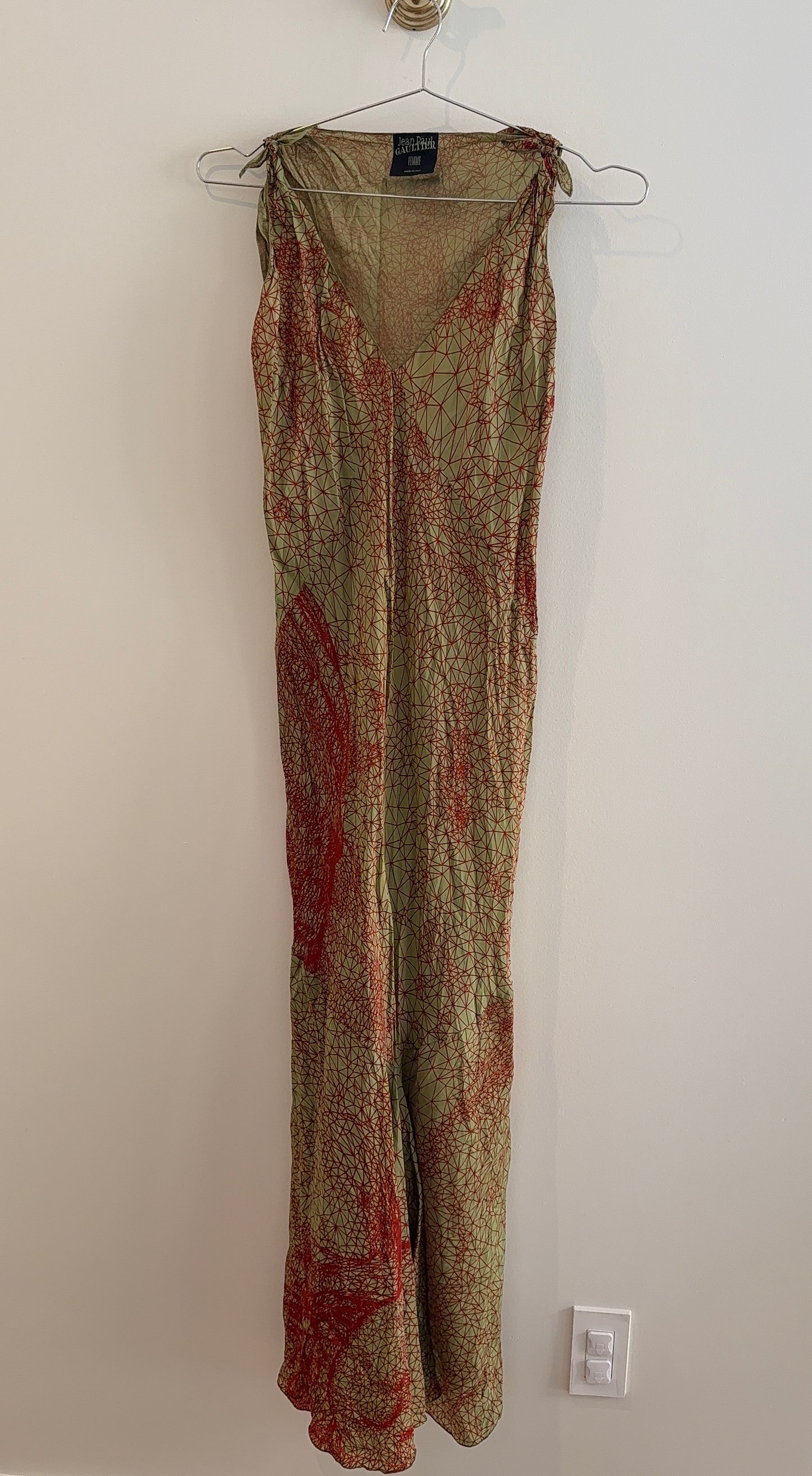 Jean Paul Gaultier Silk Midi Dress