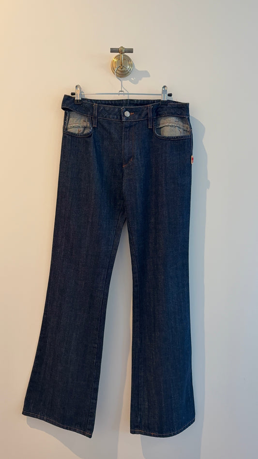 JPG Jeans with Cutout Pockets