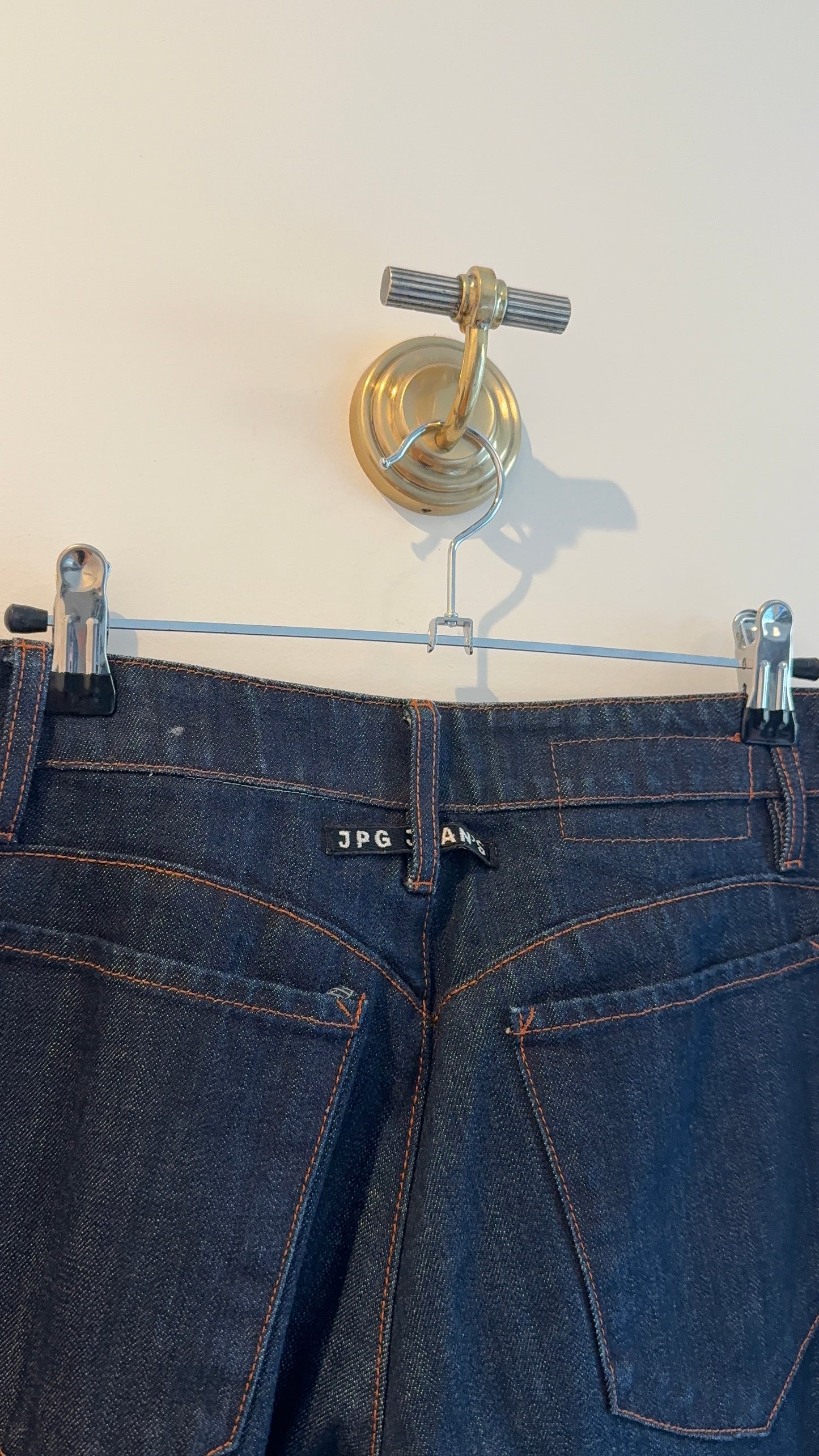 JPG Jeans with Cutout Pockets