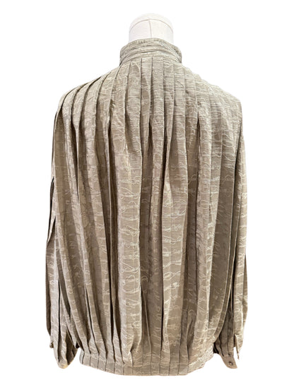 Gucci Pleated Blouse