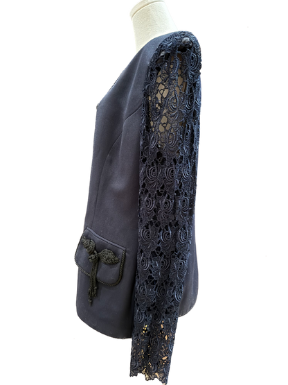 Christian Dior Lace Sleeve Jacket