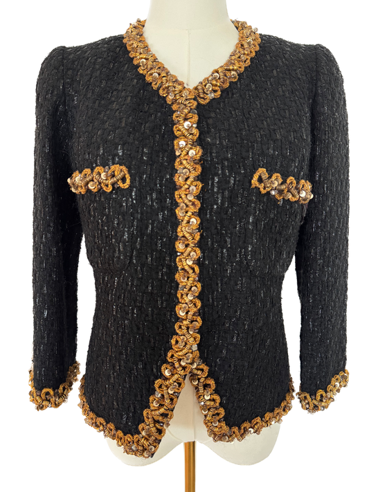 Blumarine Jacket with Beaded Trim