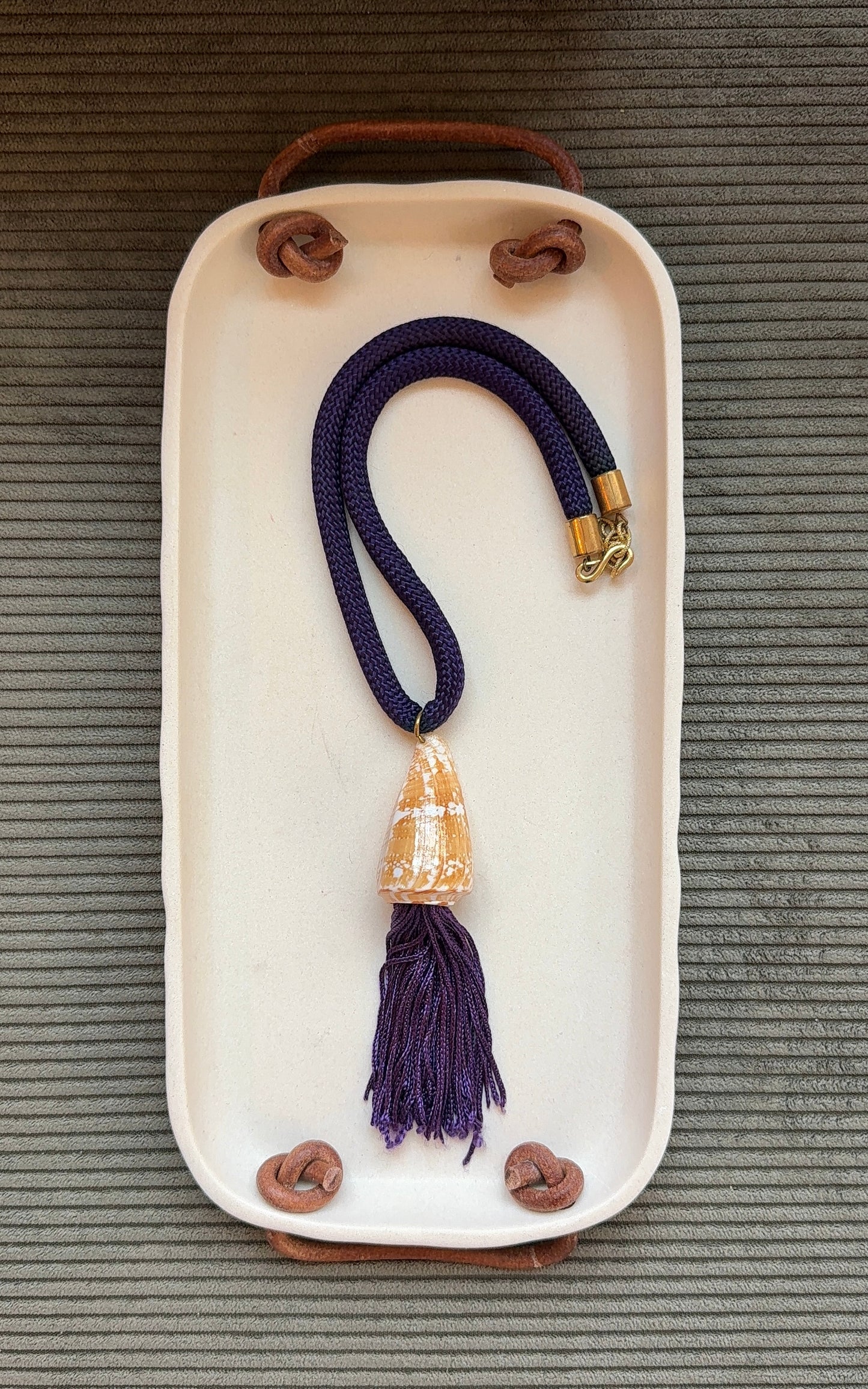 YSL Vintage Shell Necklace