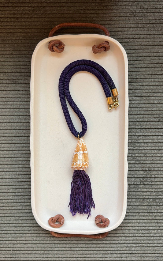 YSL Vintage Shell Necklace