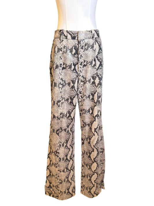 Leather Reptile Trousers
