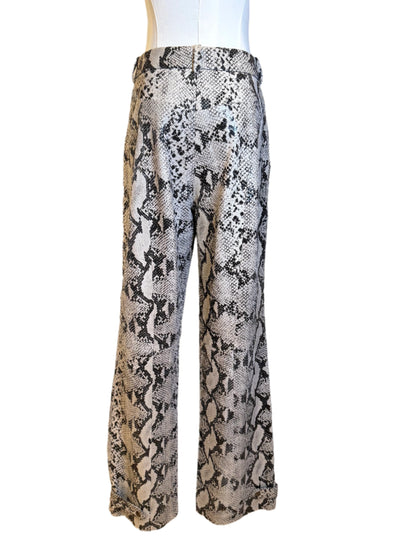 Leather Reptile Trousers